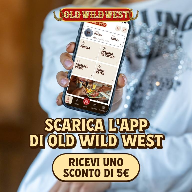Scopri i premi e vantaggi con l'app di Old Wild West!